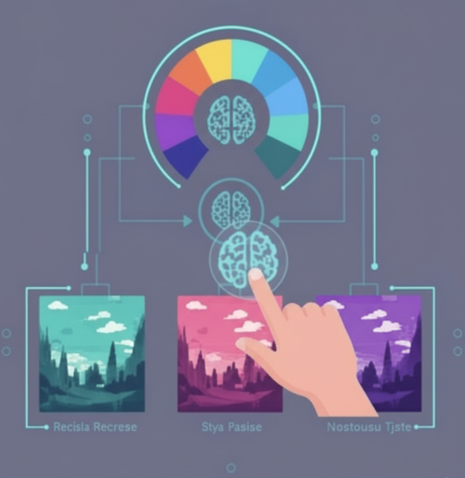 Генерация изображения нейросетью на основе ввода данных