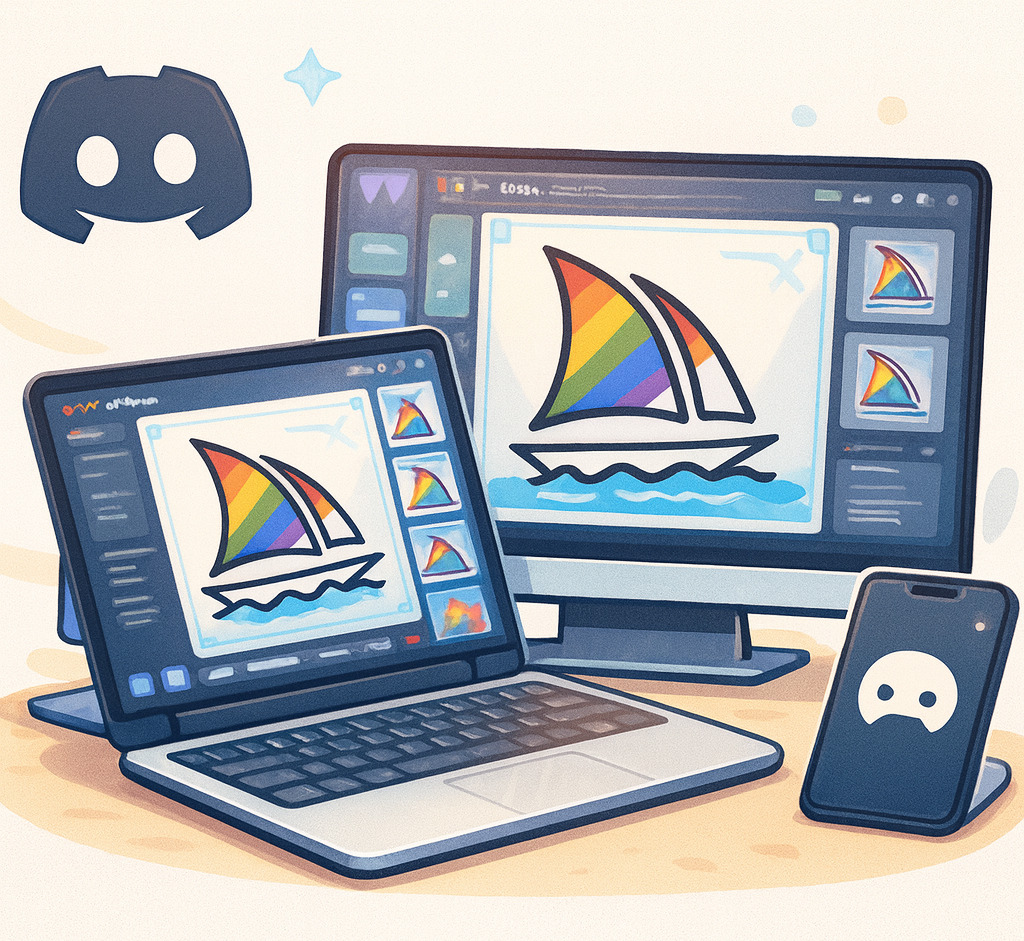 Помощь с Midjourney: регистрация, синхронизация с Discord и освоение всех функций для создания уникального визуального контента.