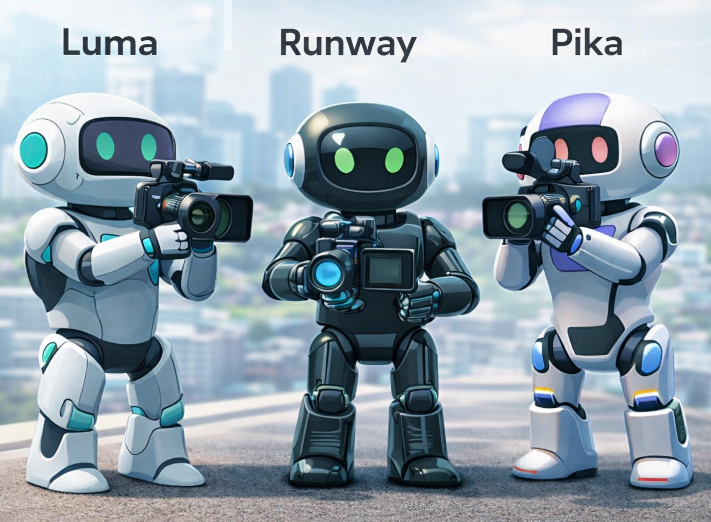 Luma Dream Machine понимает пространство как режиссер, в то время как Runway работает как редактор, а Pika – как мастер быстрых анимаций.