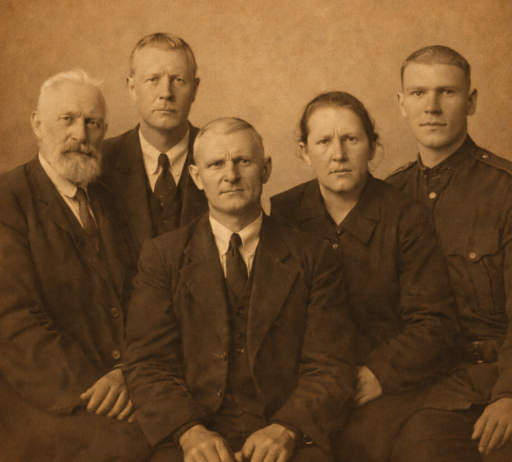 Прадедушкин снимок в движении – результат работы нейросети Runway.