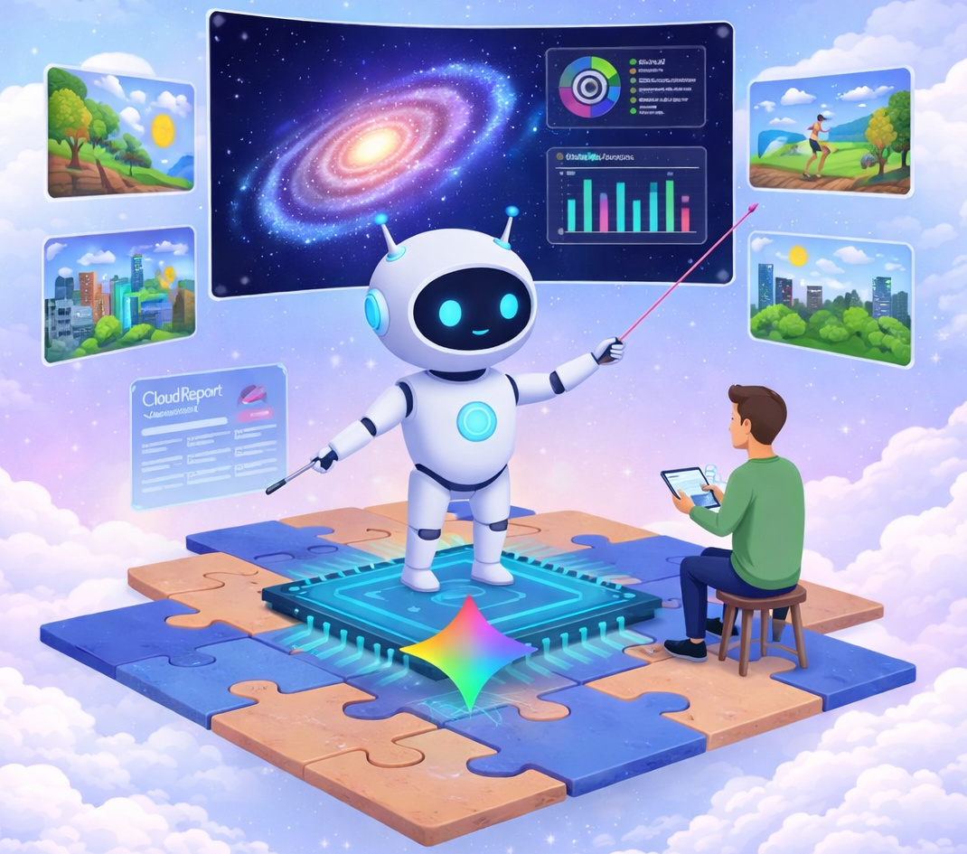 Как Gemini создает фото и видео по описанию – детальная проработка текстур, изменение освещения на снимках и генерация роликов с реалистичным звуком.