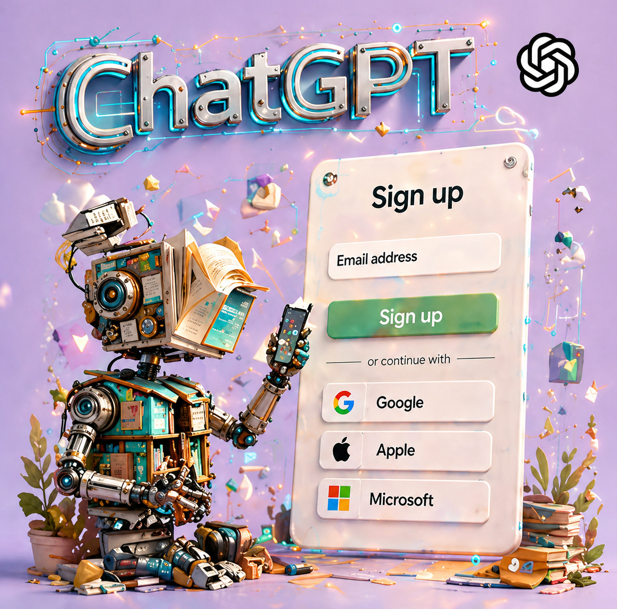 Для доступа к нейросети ChatGPT достаточно браузера или смартфона. Официальный сайт и родное приложение – главные точки входа.
